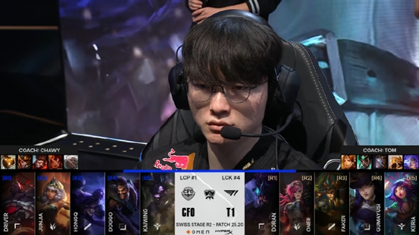 T1 所有玩家轮流赢得多波终局并扳平比分！ T1 1-1 G2